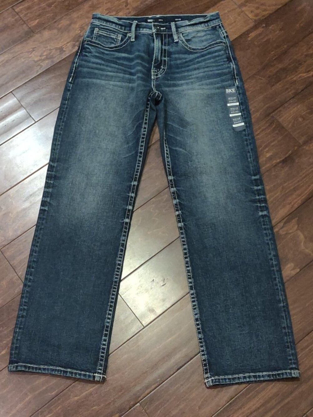 BKE Wells Baggy Fit Performance Jeans Men's 30x32 New With Tags